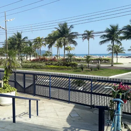 Apartamento Guilhermina - Ed Frente Ao Mar Praia Grande  Exterior photo