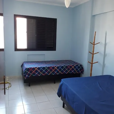 Apartamento Guilhermina - Ed Frente Ao Mar Praia Grande  Exterior photo